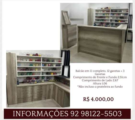 RECEPÇÃO EM MDF