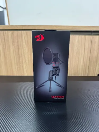 Microfone Gamer Redragon Seyfer - R$ 199