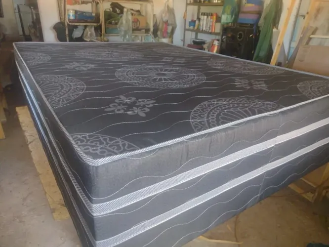 Cama box unibox. especial 14 cm. Espuma