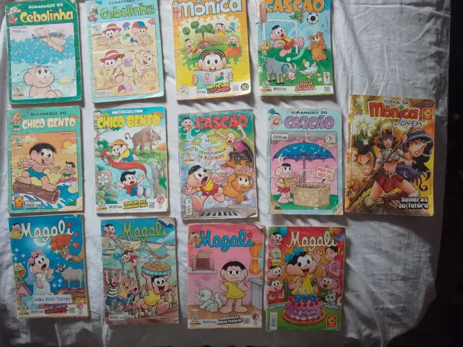 Revistas Turma da Mônica