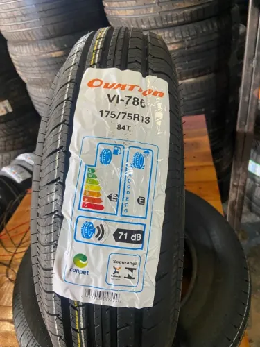 Pneu 175/75 R13 ovation  Novos para Rodar sem Preocupação