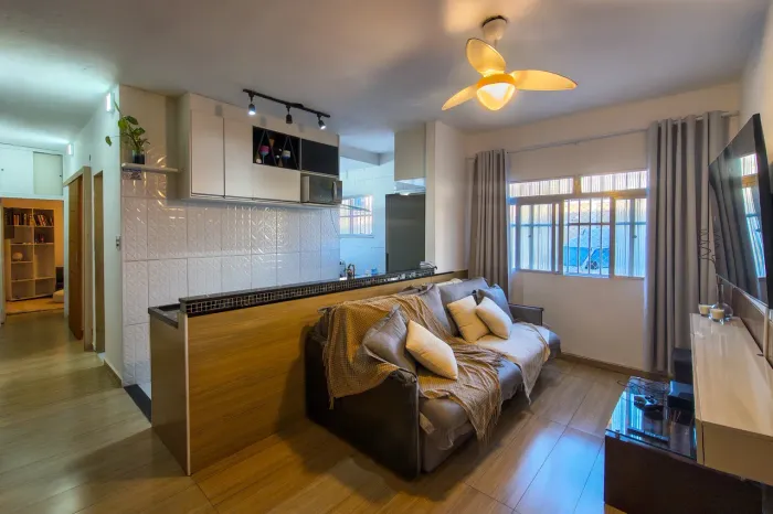 Canto do forte  Apto 53m² no Canto do Forte | Completo Renda ativa Airbnb