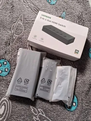 Acessórios hdmi switch 5 in 1 ugreen