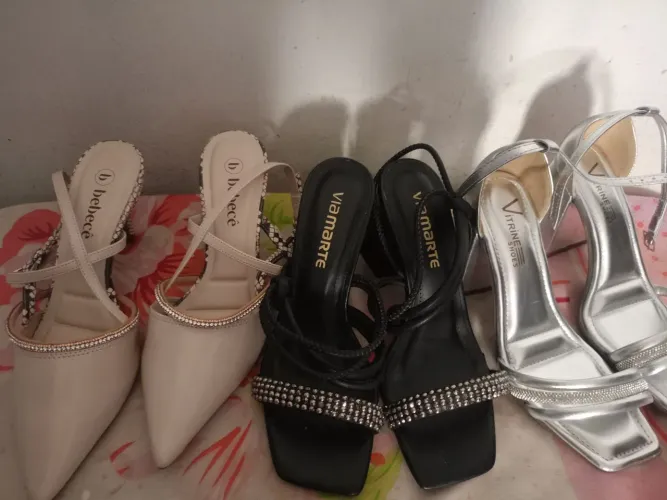 Sandálias/ Bebece/Via Marte/Via Shoes