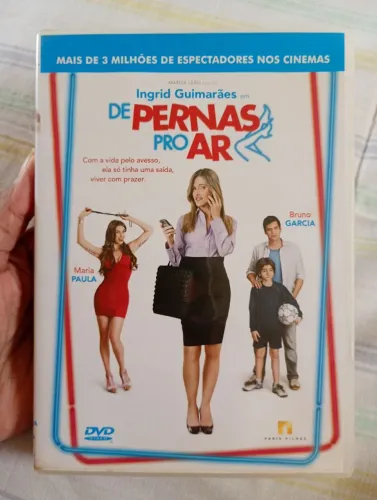 DVD filme De Pernas pro Ar