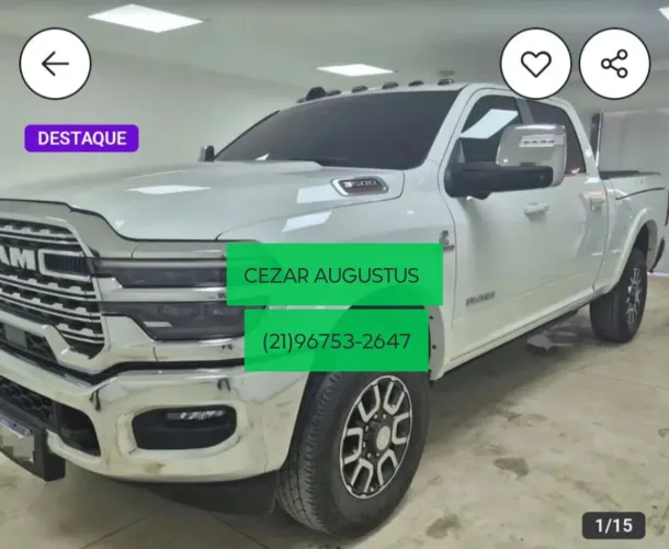Ram 3500 Limited Longhorn 6.7 TB CD Diesel 2025