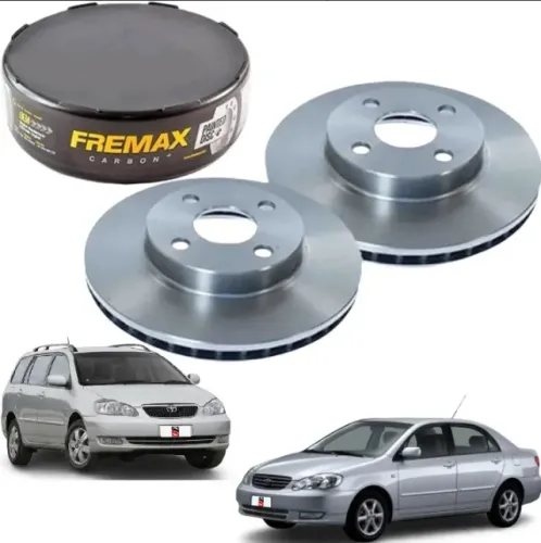 Disco De Freio Dianteiro Ventilado Corolla ou Fielder 1.6 1.8 - Fremax BD2100