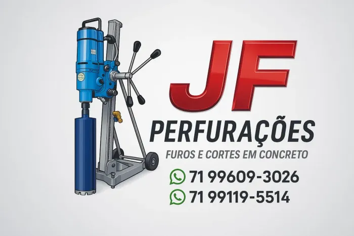 Furos e cortes em concreto 