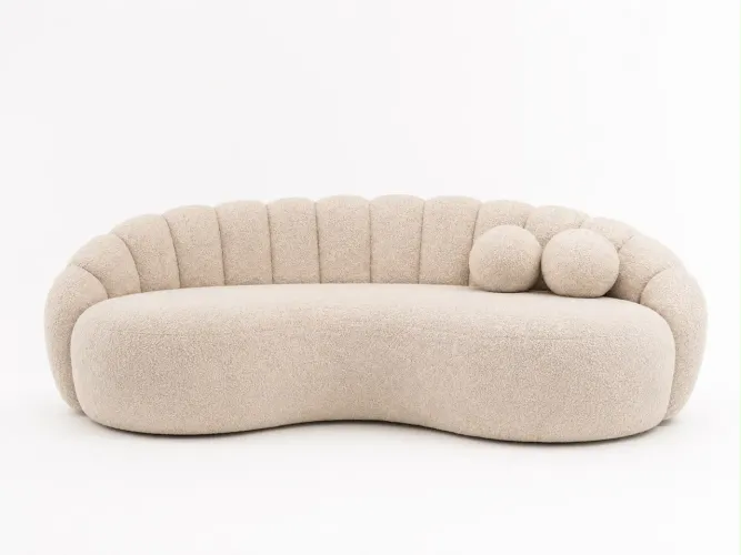Sofá curvo design 2,5m