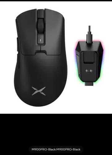 MOUSE M900PRO PAW3395 COM DOCK DE CARREGAMENTO 