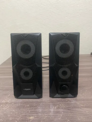 Caixinha dê som +headset gamer (OS DOIS COM RGB)