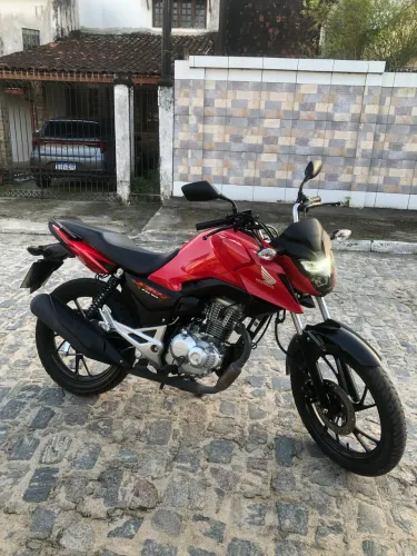 Honda fan 160 2025 bem novinha toda revisada na honda único dono manual chave reserva