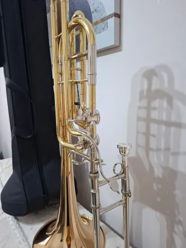 Trombone Baixo Michael 2 rotores NOVO