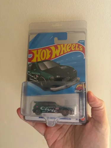 Hot Wheels Honda Civic Custom Personnalise STH + Blister