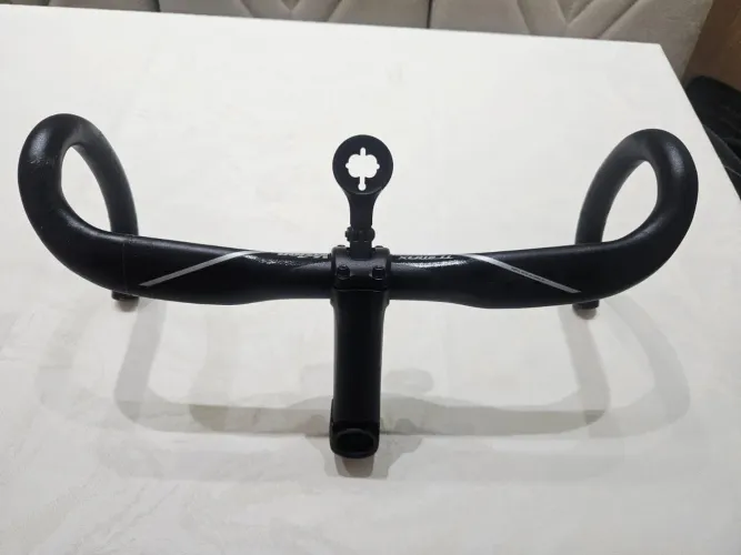 Guidao Trimax Vision em alumínio 44mm + Avanço Cannondale de 120mm