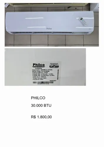 AR CONDICIONADO PHILCO