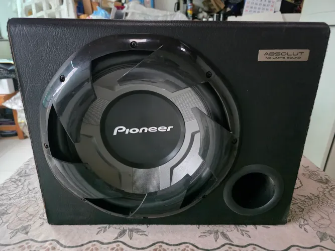 Caixa Subwoofer Dutada Pioneer 12pol 350w Rms