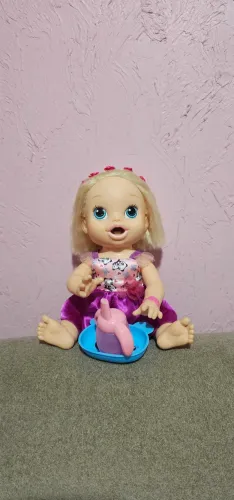 Boneca baby alive hora de comer