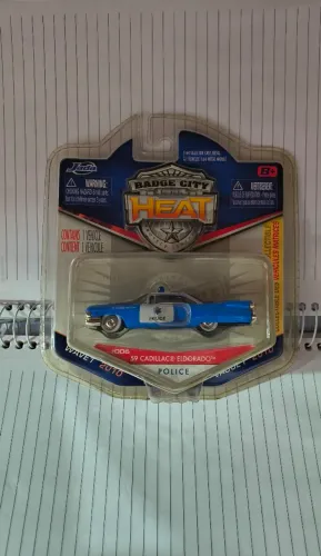 Jada Toys Cadillac Police Azul