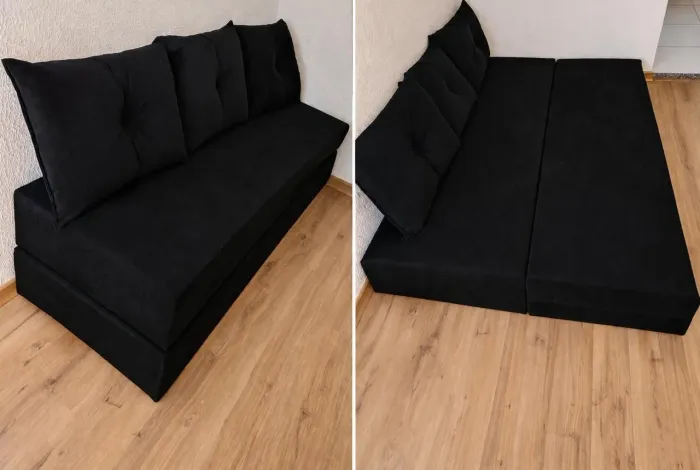 Vendo sofá cama novo com menos de um mês de uso. Em perfeito estado.