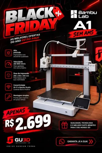 Bambu Lab A1 sem AMS