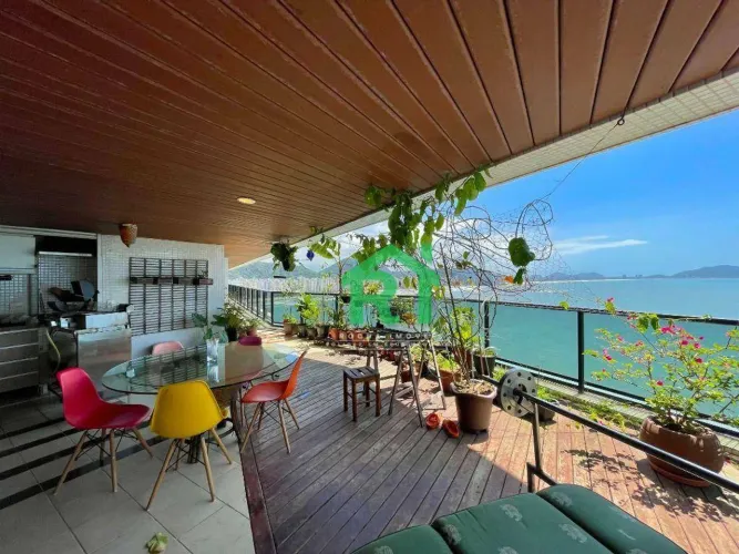 Apartamento Frente Mar, 4 Dormitórios (4 Suítes), 4 Vagas, Lazer, Jardim Astúrias, Guarujá