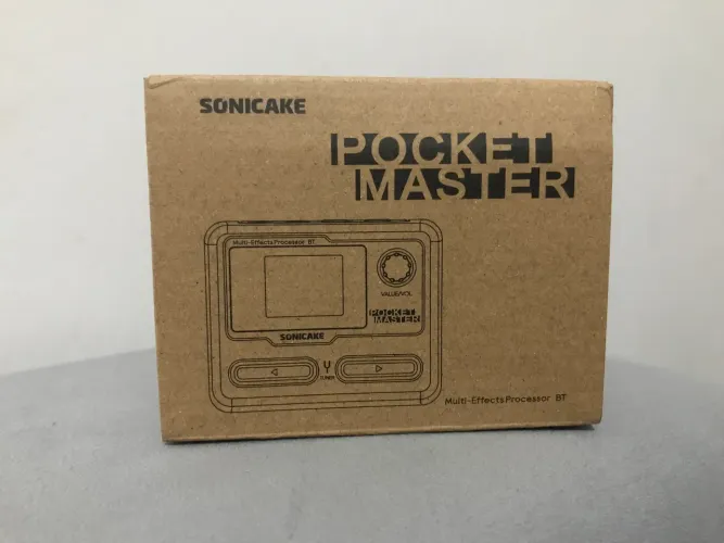  Pocket Master NOVA Pedaleira Pedal Processador de efeitos 