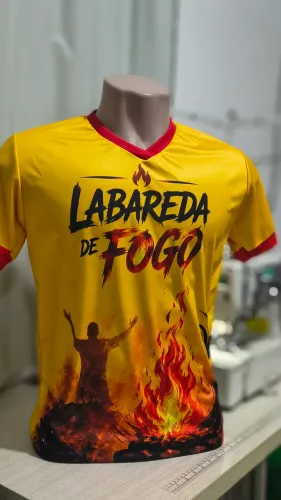 Camisa Sublimação total para sua empresa/ igreja/ escola/conjunto de futebol