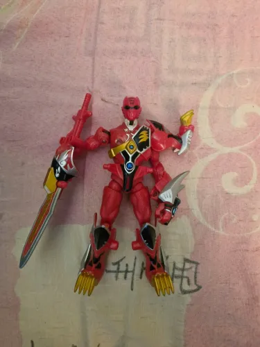 Power rangers jugle fury vermelho bandai