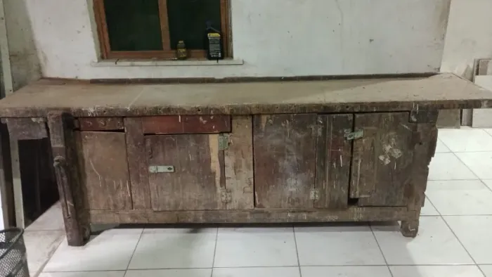 Bancada de Marceneiro em madeira