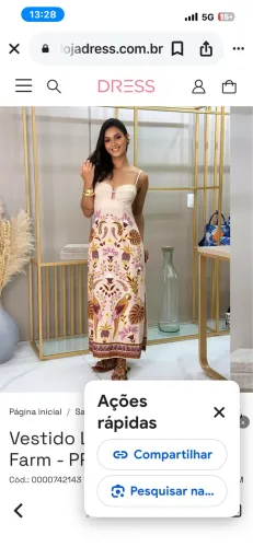 Vestido farm P