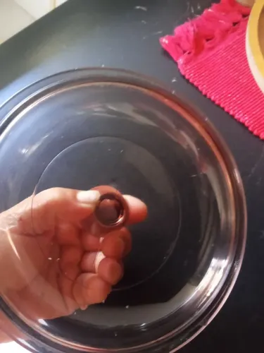 Tampa de vidro pra panela pequena