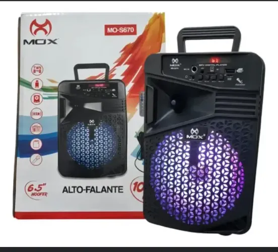 Caixa de Som Mox 10W RMS Promoção