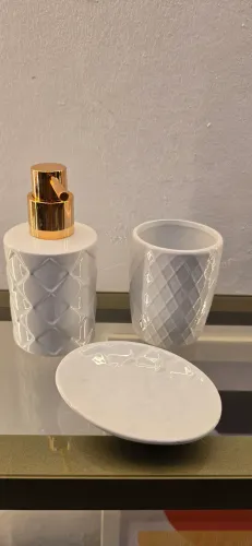 Conjunto saboneteira
