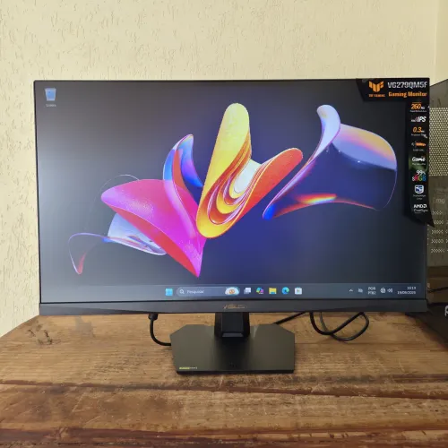 Monitor Gamer ASUS TUF Gaming VG279QM5F 27 Pol 260Hz Fast IPS 0.3ms Novo Garantia