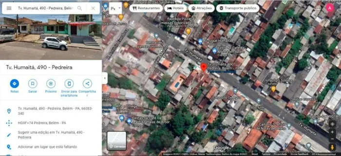 TERRENO COMERCIAL   l0835 | 600 M² | HUMAITÁ - BELÉM Dimensões: 6 m x 100 m