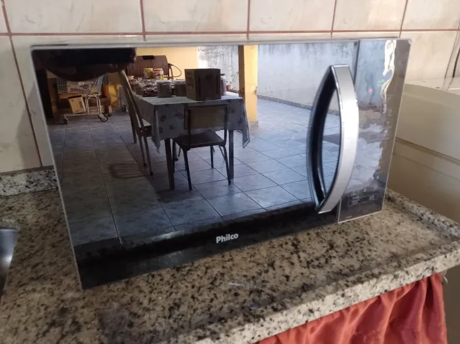 Microondas Philco 27 litros top espelhado ( pix-visa)