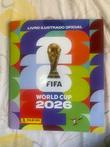 Álbum copa 2026 completo capa cartão 