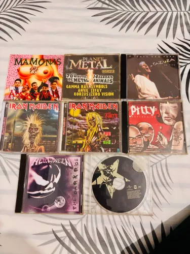 Lote CD?s Rock e Metal
