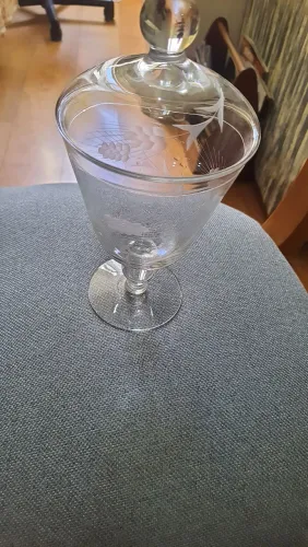 Compoteira de vidro