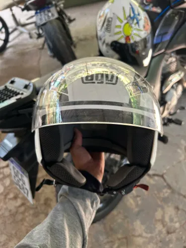 Capacete Agv blade branco