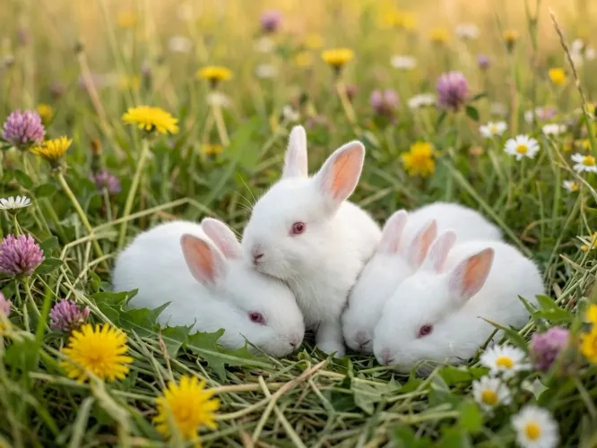 Venda de coelhos filhotes
