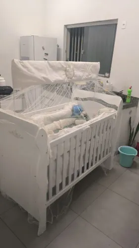 Berço americano branco