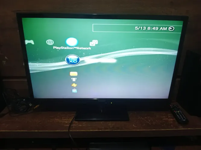 Tv Panasonic 32 polegadas + controle toda boa não é smartv