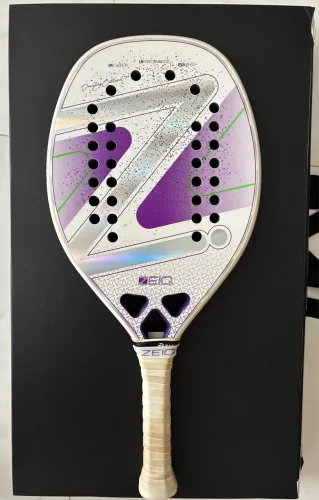 Raquete de Beach Tennis Zeiq Pro Violet Douglas Collani