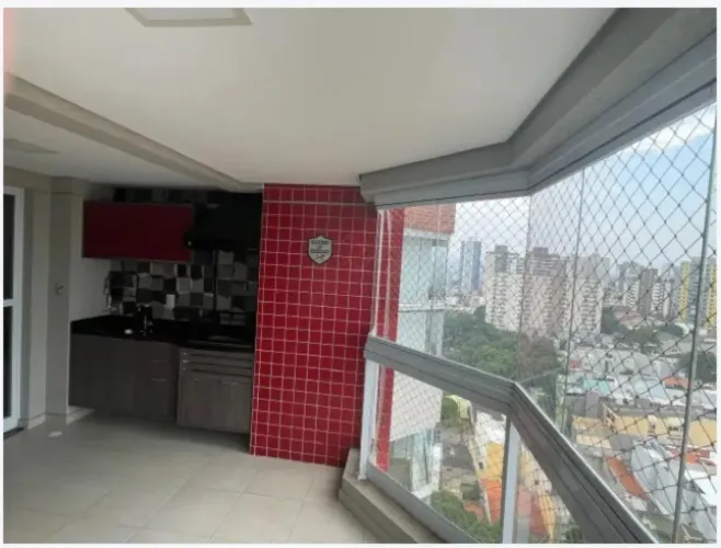 Apartamento com 03 dormitórios para locação e venda, 91 m² no bairro Vila Assunção - Santo