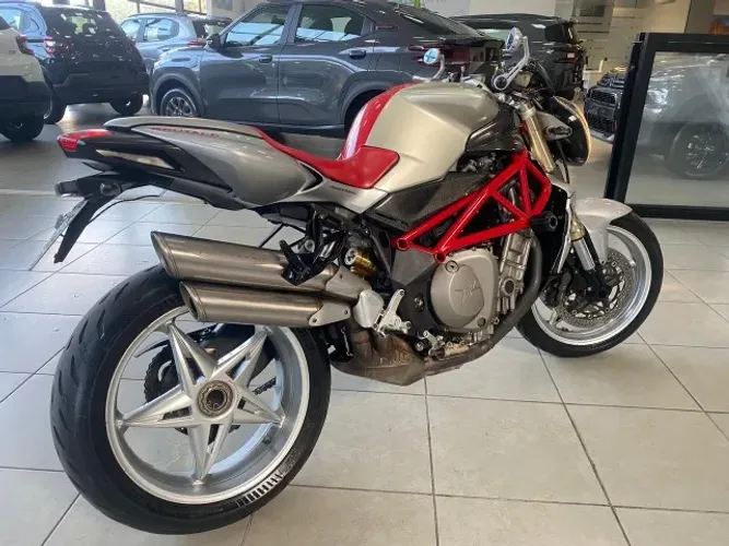 MV AGUSTA F4 BRUTALE 910 S - CINZA - BAIXA KM