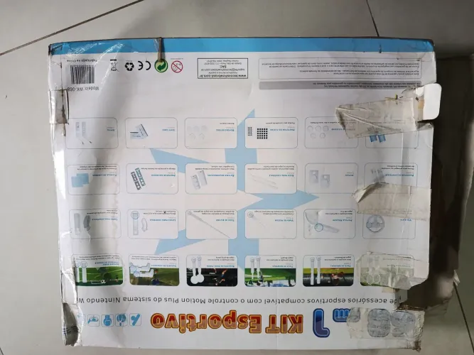 68 em 1 kit Esportivo Nintendo Wii