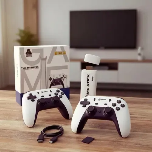 Game Stick Com Jogos Nostalgicos 20 mil jogos