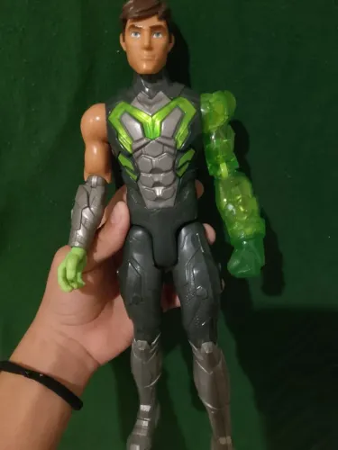 Max steel super soco matel boneco articulado